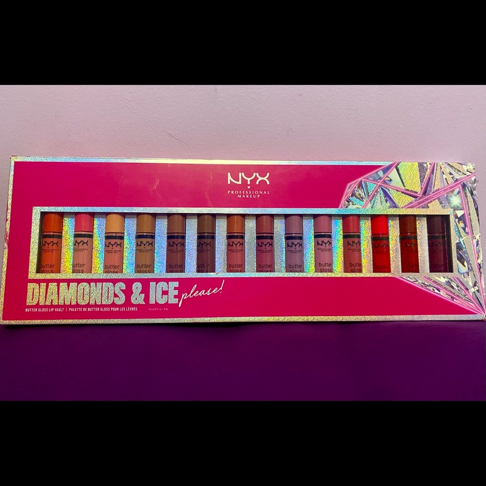 NYX BUTTER GLOSS LIP VAULT - 14 Shades FULL SIZE